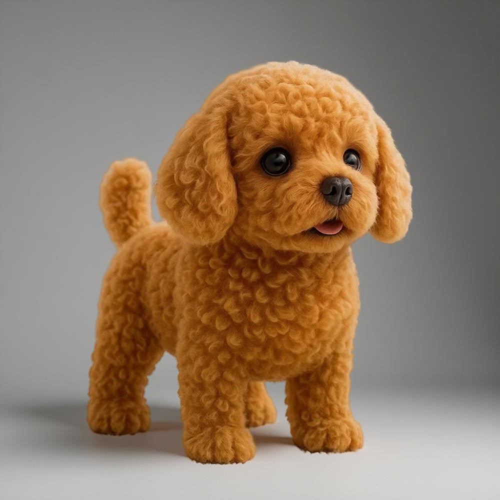 Interactive Toy Puppy Movements Sounds Plush