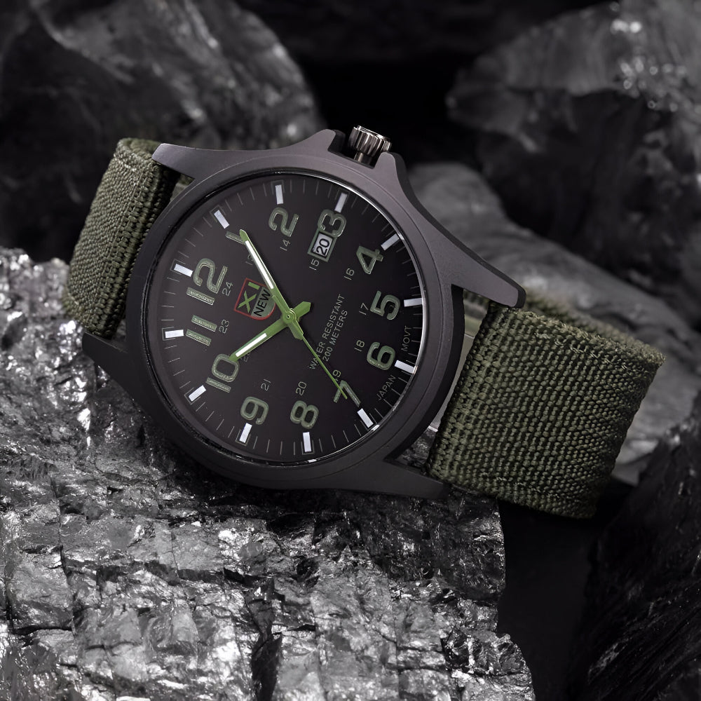 Men's Tactical Military Outdoor Waterproof Watch
