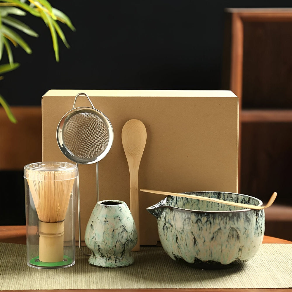 Matchy Traditional Ceramic Tea Ceremony Set
