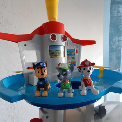 Play Set Tower Car Track Descending Ramps For Children