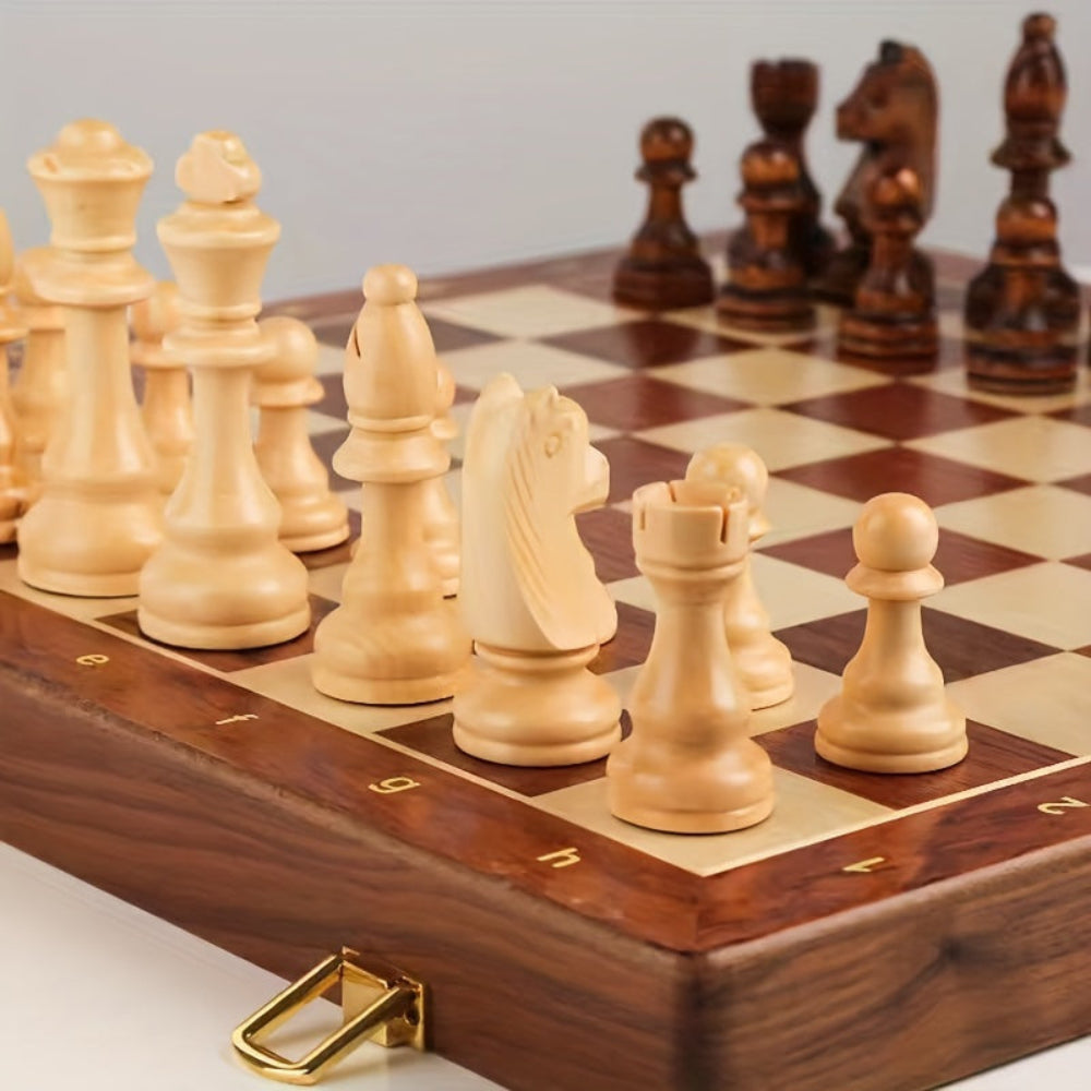 Classic Decorative Wooden Chess Set