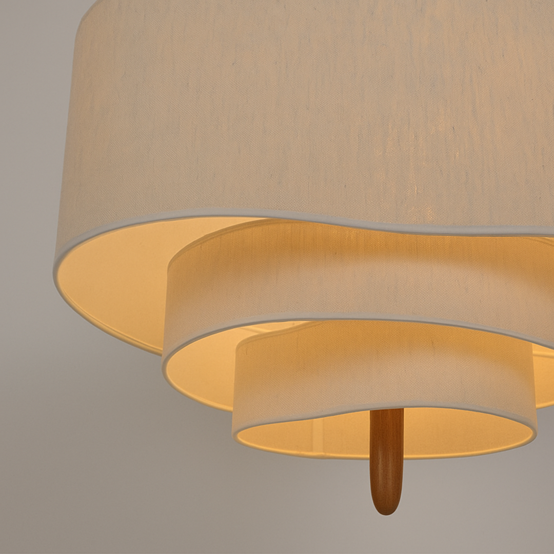 Żyrandol Z Tkaniny Klasyczny Design | Stylowy