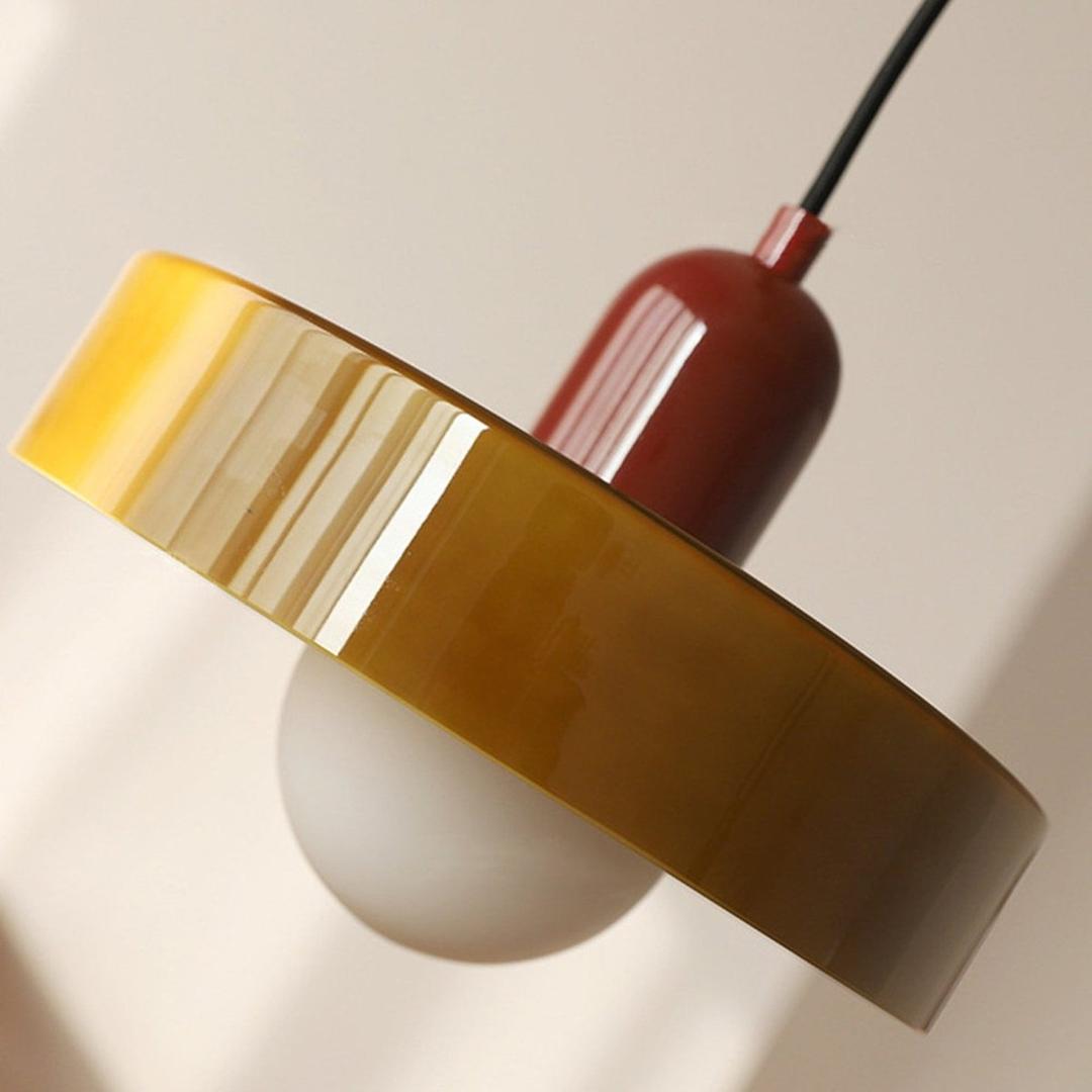 Glass Hanging Lamp Bauhaus | Artistic Design
