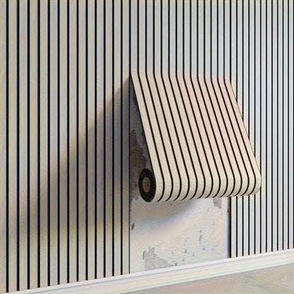 Selbstklebende 3D Wandpaneele Holzoptik Dekorative PVC Wandverkleidung - Image 5