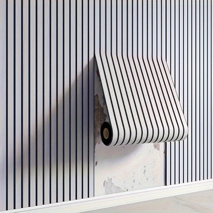 Selbstklebende 3D Wandpaneele Holzoptik Dekorative PVC Wandverkleidung - Image 7