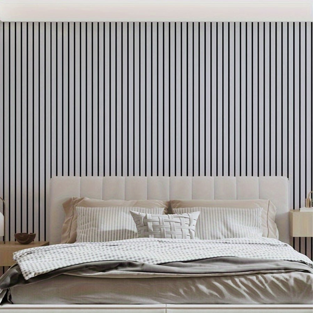 Selbstklebende 3D Wandpaneele Holzoptik Dekorative PVC Wandverkleidung - Image 10