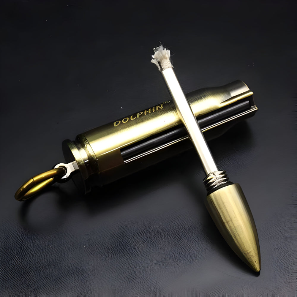 Outdoor Waterproof Metal Lighter Survival Camping