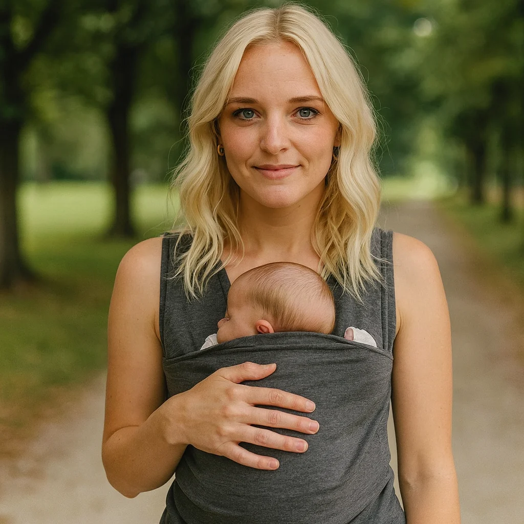 Baby Carrier Newborn Wrap Carrier Versatile Design - Image 3