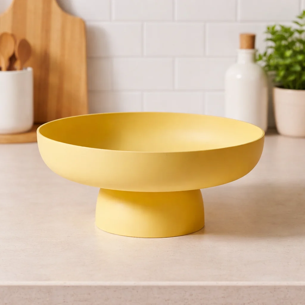 Ceramic Fruit Bowl Decorative Centerpiece Modern Design - Image 3