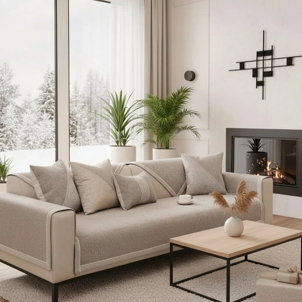 Couch Cover Sofa Throw Non Slip Design Furniture Protector