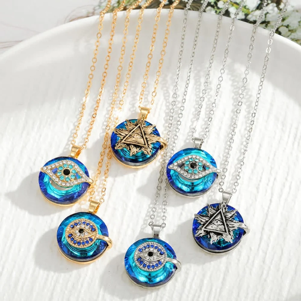 Evil Eye Necklace Pendant Unique Design Charm Amulet