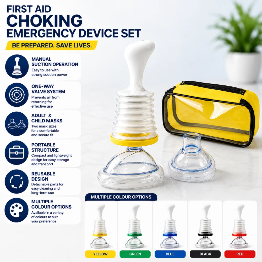 First Aid Kit Choking Emergency Device Set Portable Design - Image 2