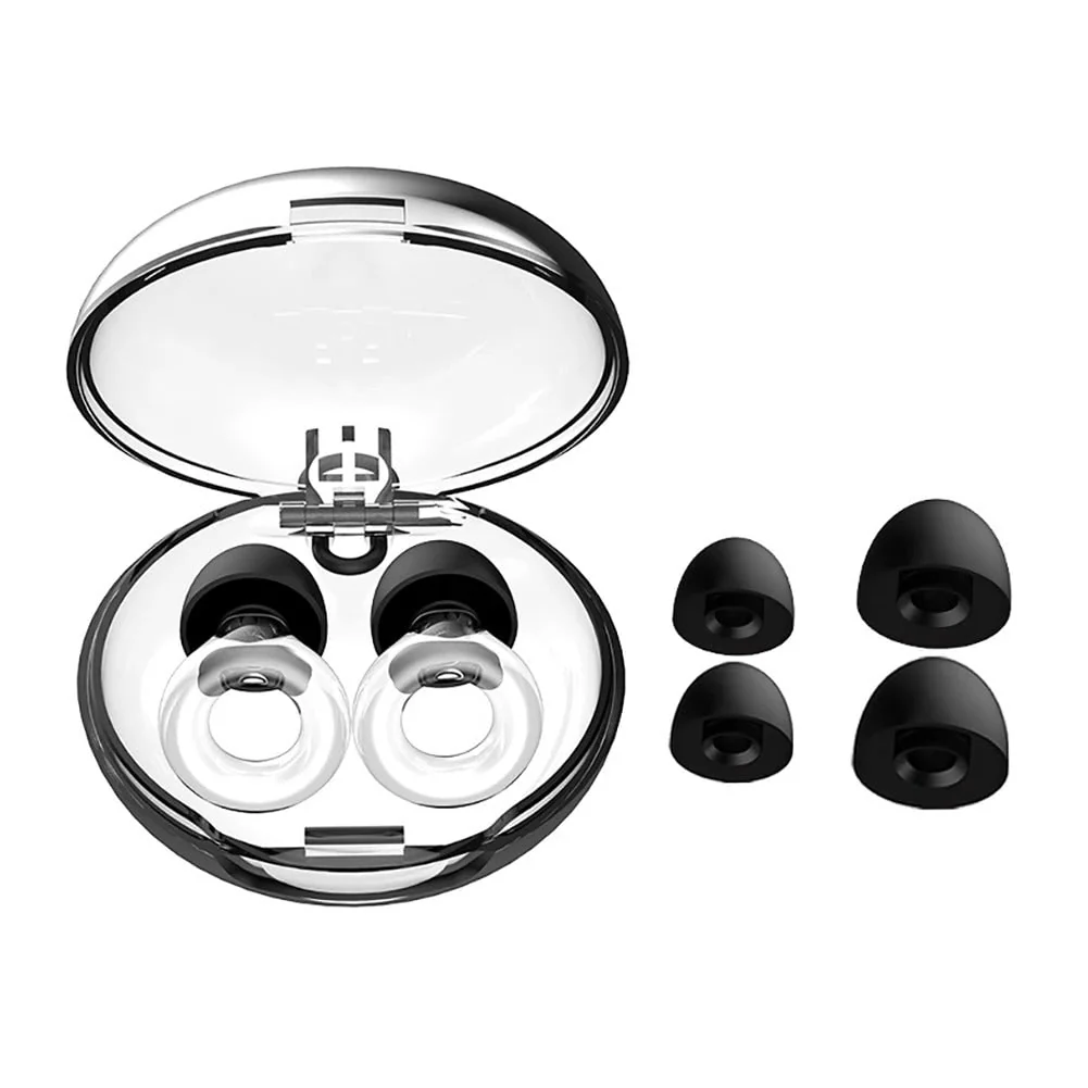 Noise-Canceling Earplugs Sleep and Travel Soft Silicone Design - Image 1