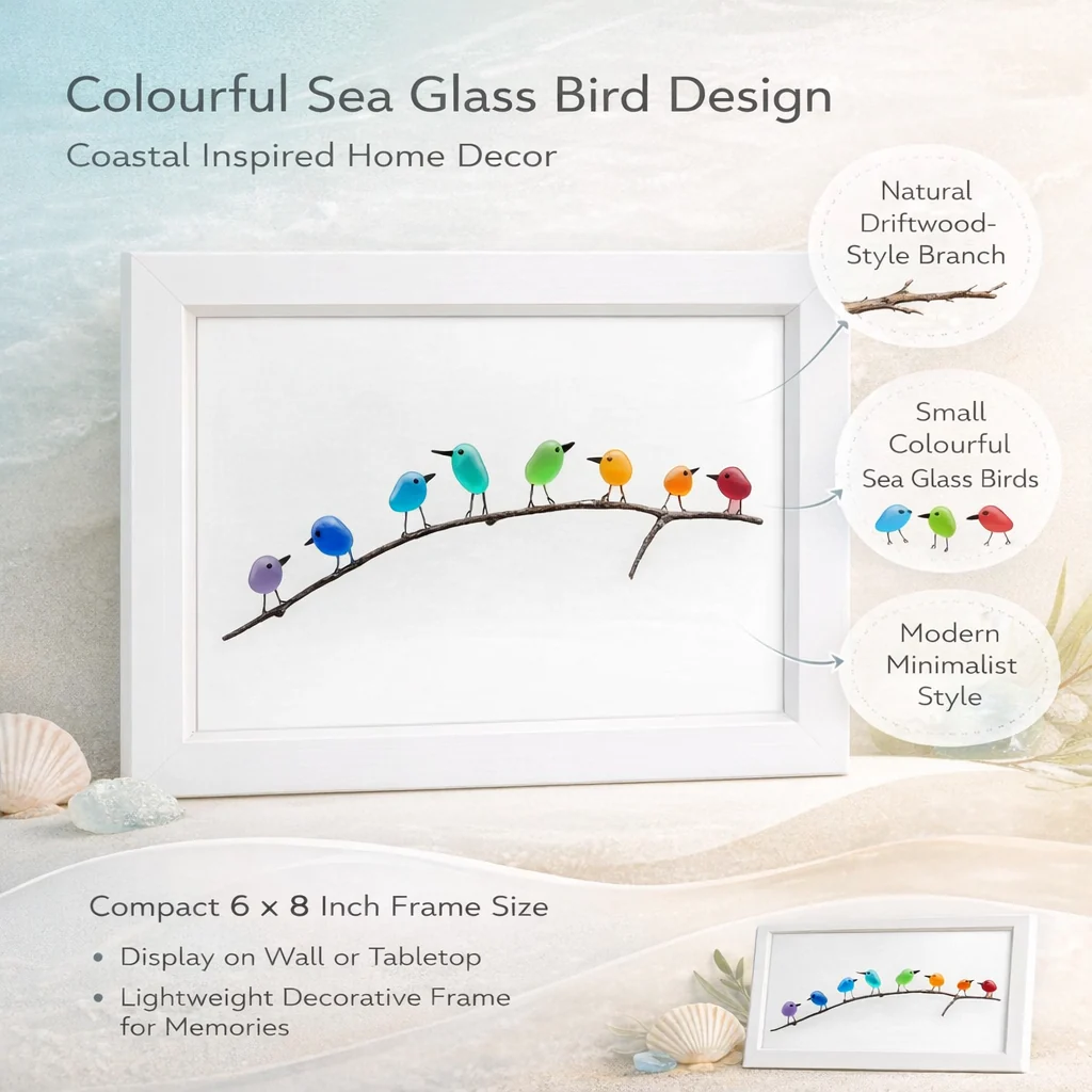 Picture Frame Wall Art Coastal Decor Modern Coastal Wall Decor - Image 2