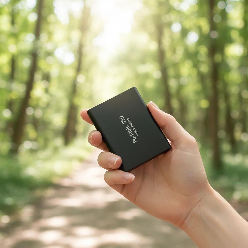 Portable Ssd 2tb External Drive Fast Data Storage and Backup - Image 1