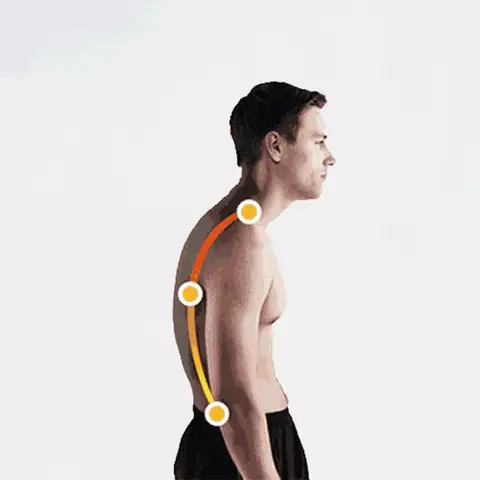 Posture Corrector Back Pain Relief Adjustable Support Brace - Image 1