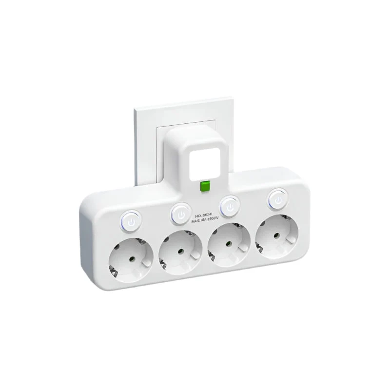Power Strip Ports Surge Protection & Control Switch