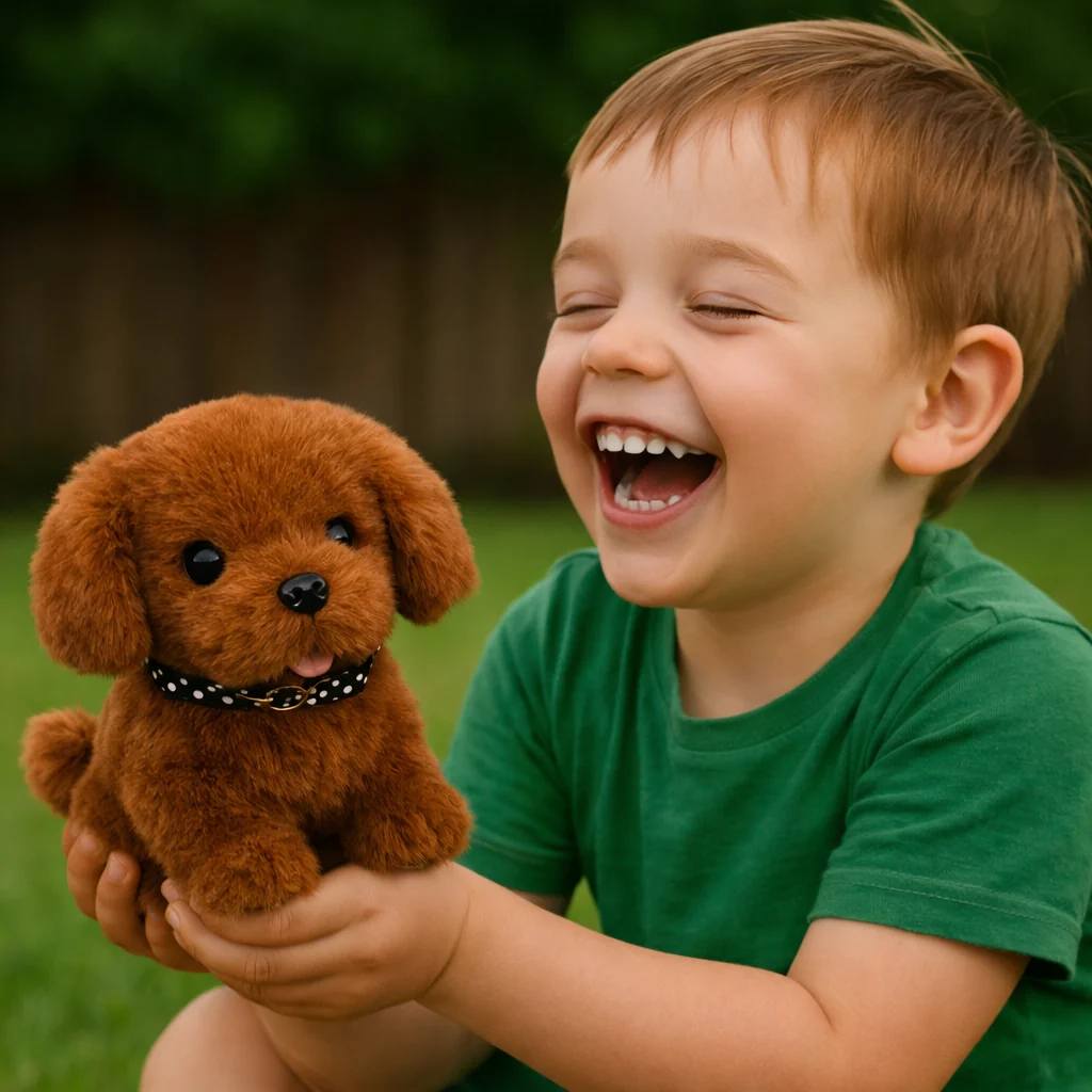 Robot Dog Toy Plush Interactive Fun Walking Dog - Image 2