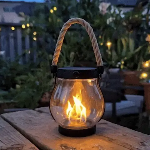 Solar Flickering Flame Effect Outdoor Decor - Image 9