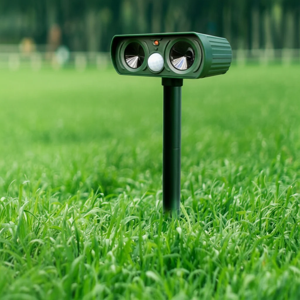 Solar Powered Pest Repeller Outdoor Animal Deterrent Device - Image 2