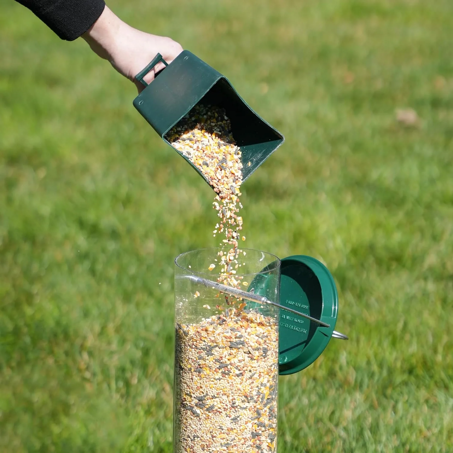 Squirrel Proof Bird Feeder Multi-Port Design Easy Fill - Image 2