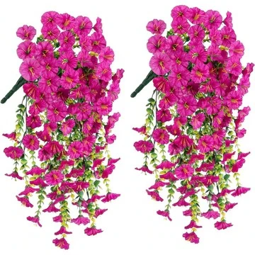 UV Resistant Artificial Hanging Flowers Outdoor Decor - Image 11