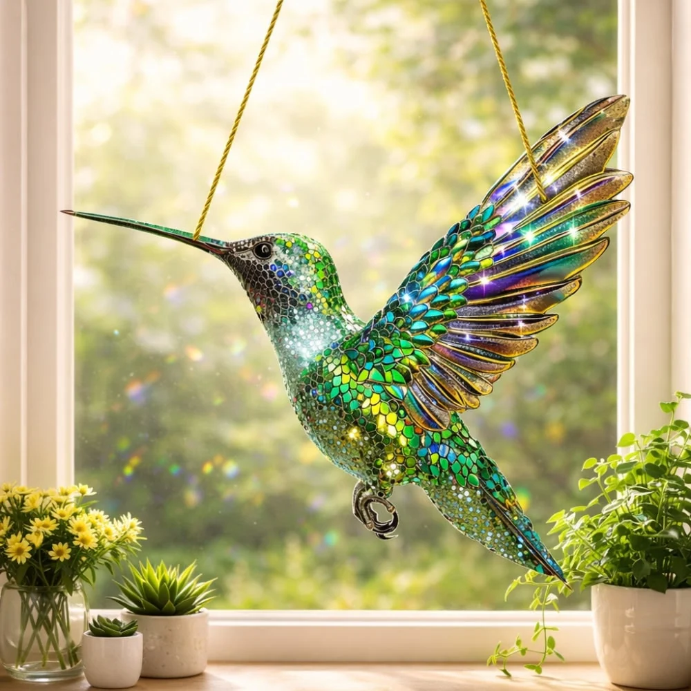 Window Suncatcher Wall Art Decor Home Colorful Design - Image 3